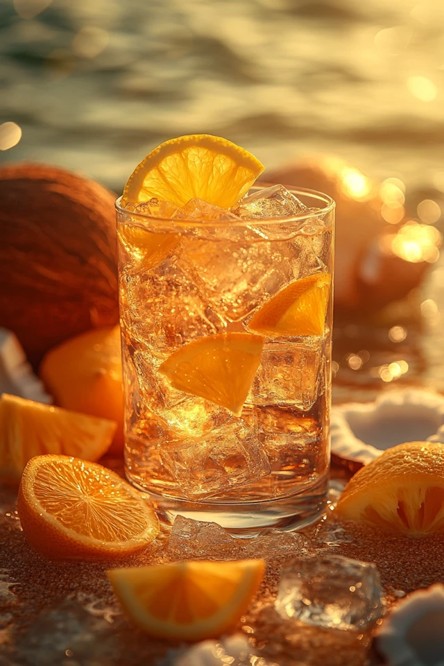 Pineapple Lemon Coconut Infused Water: A Sweet, Tropical Hydration