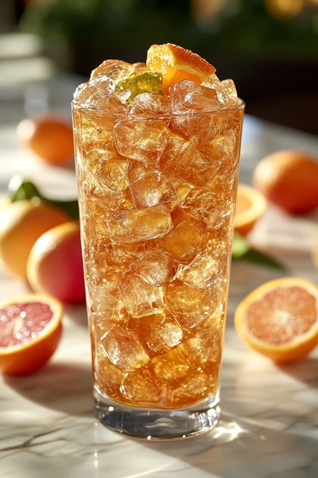 Grapefruit Orange Infused Water: A Citrus Power Drink