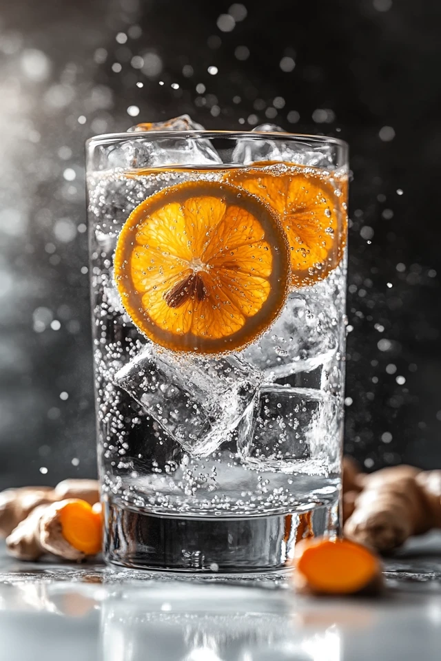 Lemon Ginger Turmeric Infused Water: Spicy, Zesty, and Energizing