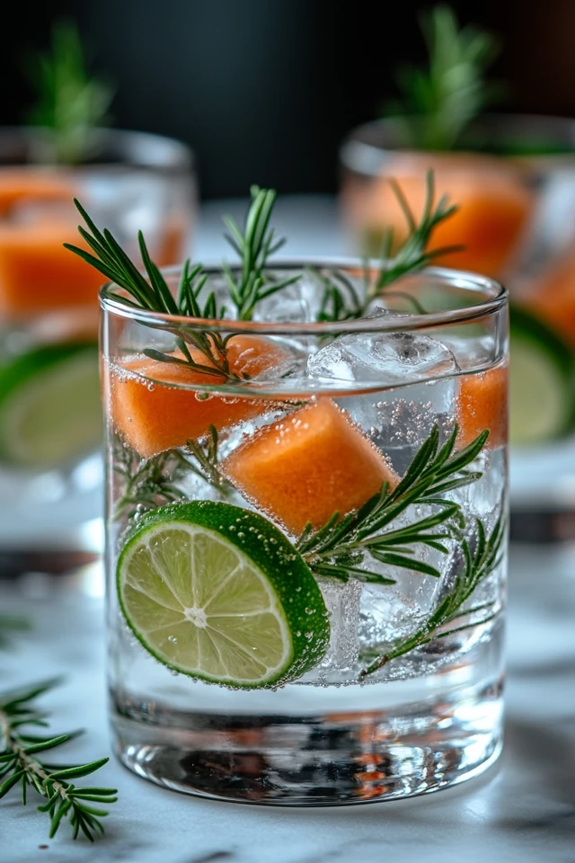 Cantaloupe Lime Infused Water: Sweet, Citrusy, and Hydrating