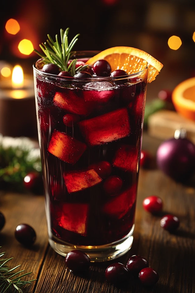 Christmas Cranberry Punch: A Sweet, Tart Holiday Party Drink