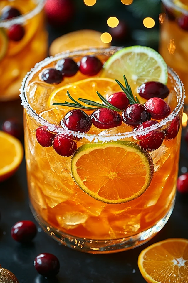 Holiday Rum Punch: A Sweet, Festive Party Drink
