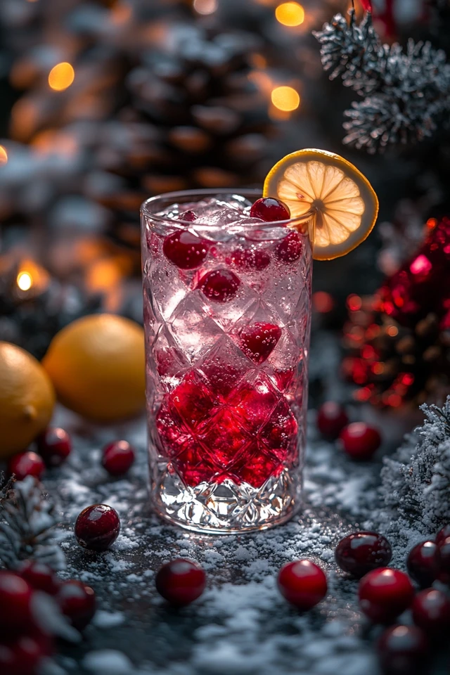 Spicy Cranberry Lemonade: A Tart, Refreshing Holiday Beverage