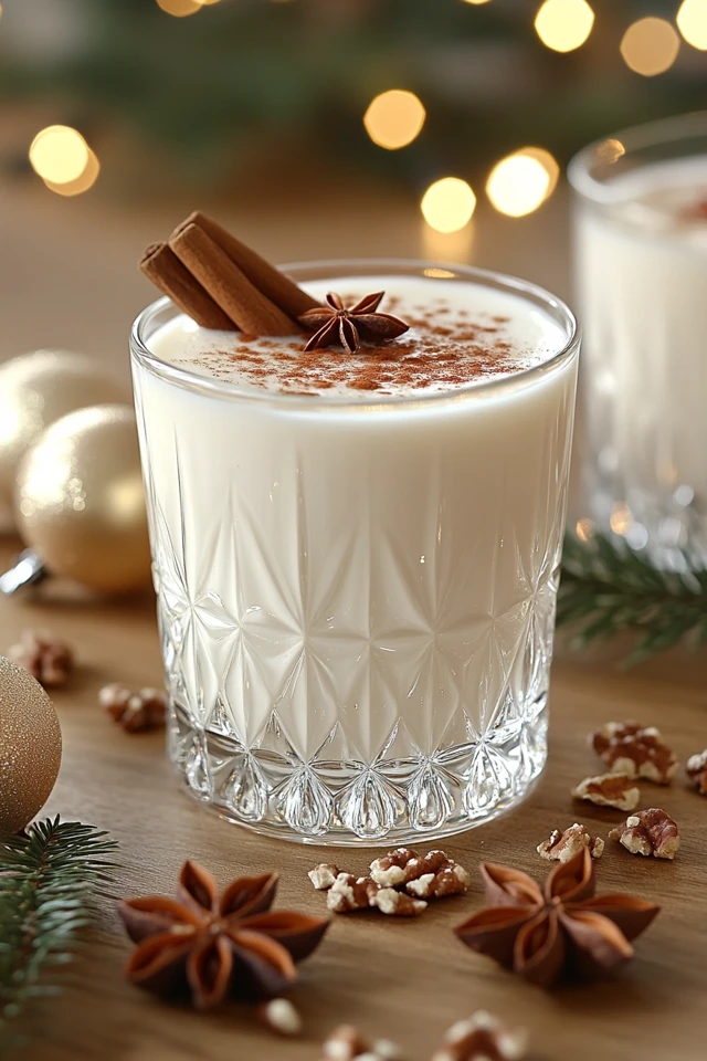 Holiday Eggnog Punch: A Boozy, Creamy Christmas Drink