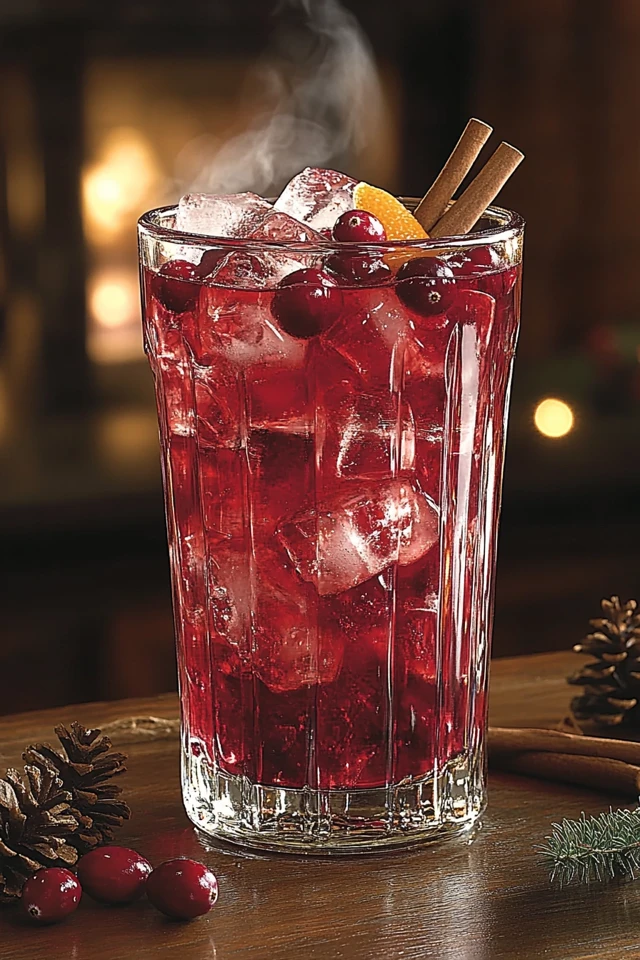 Mulled Cranberry Punch: A Sweet, Festive Holiday Drink