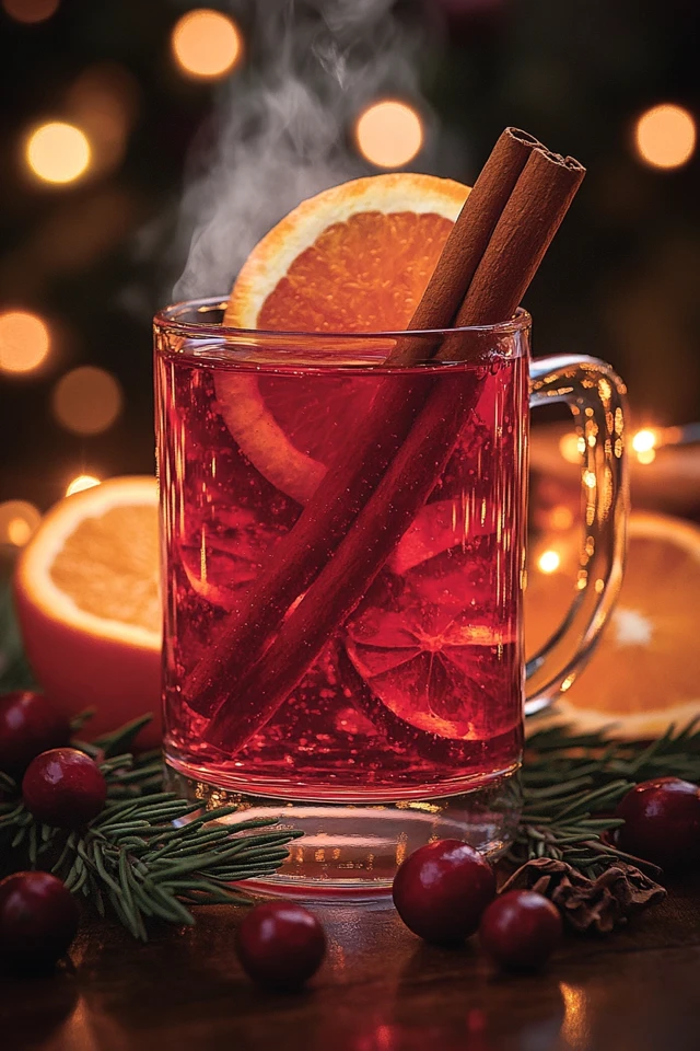 Warm Spiced Plum Wine: A Rich, Festive Winter Beverage