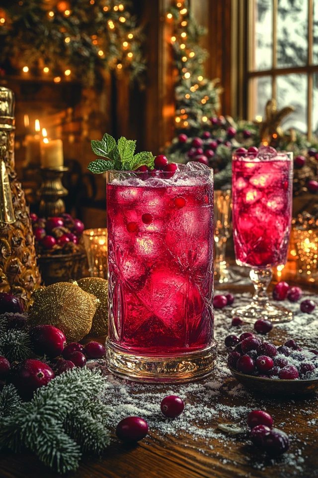 Cranberry Pineapple Punch: A Tart and Sweet Holiday Drink