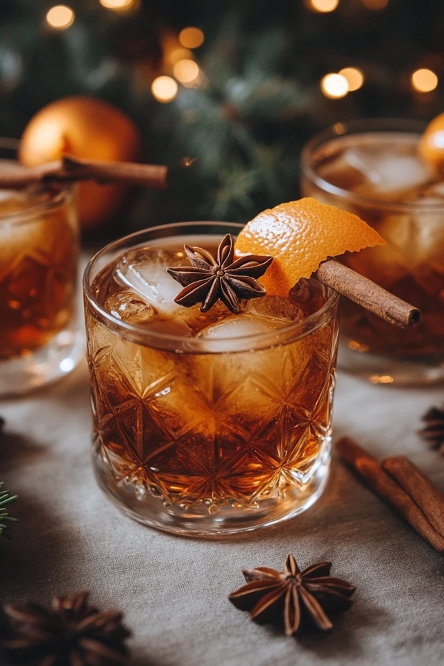 Gingerbread Old Fashioned: A Spicy Twist on the Classic