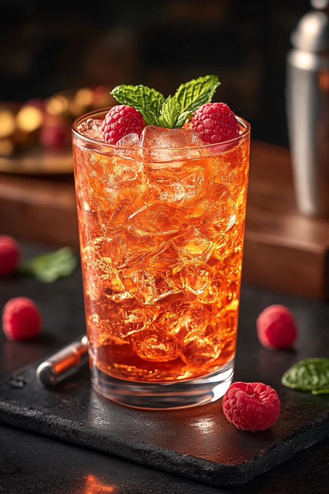 Raspberry Mojito with Rum: A Fruity, Refreshing Cocktail