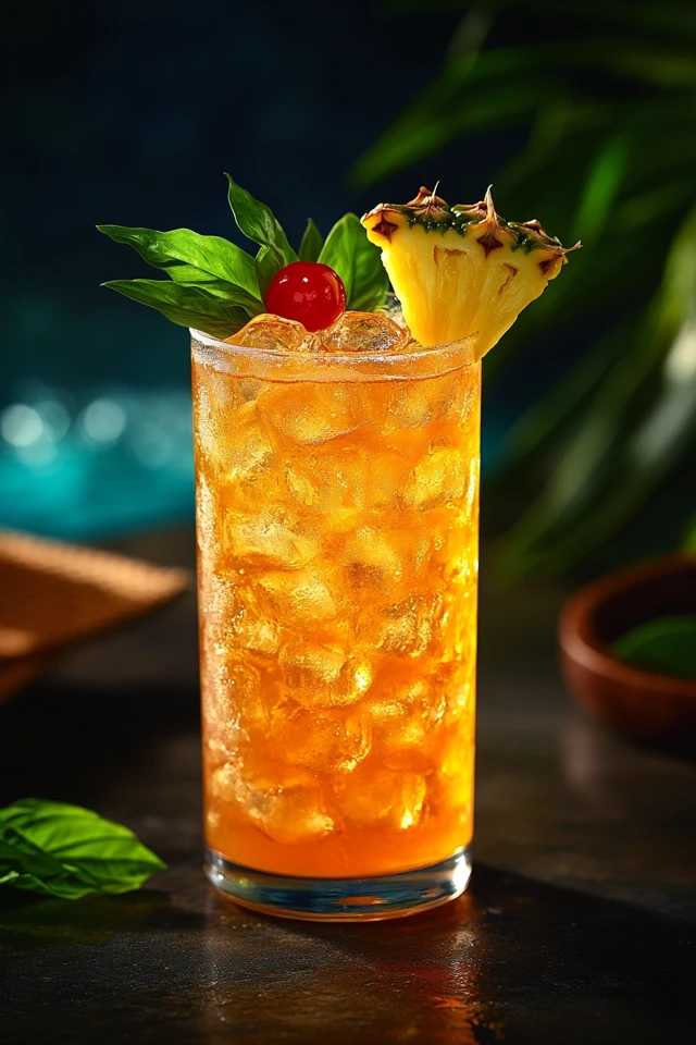 Tropical Gin Fizz: A Fruity, Refreshing Gin Cocktail