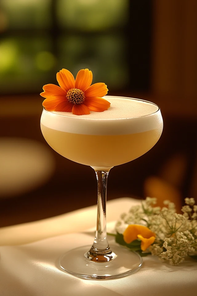 Elderflower Gin Sour: A Sweet, Floral Gin Cocktail
