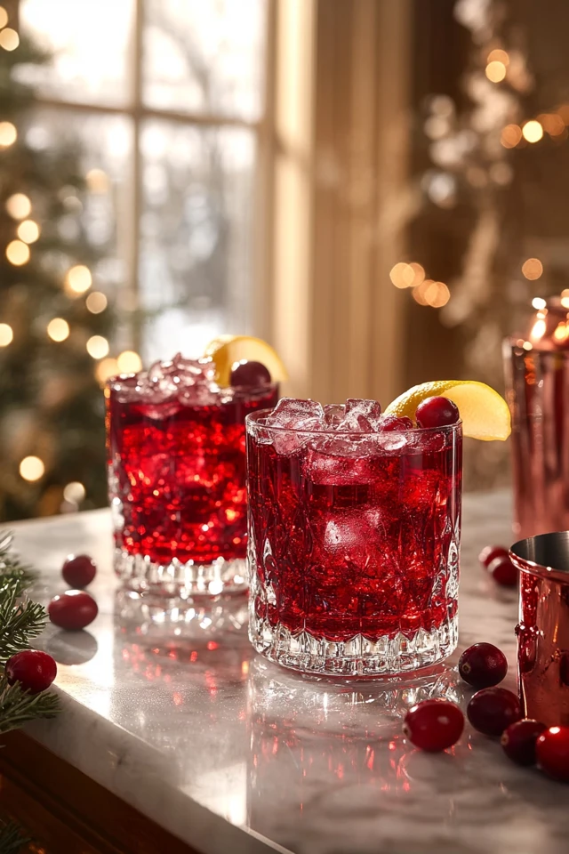 Cranberry Lemon Vodka Sour: A Tart, Sweet Vodka Drink