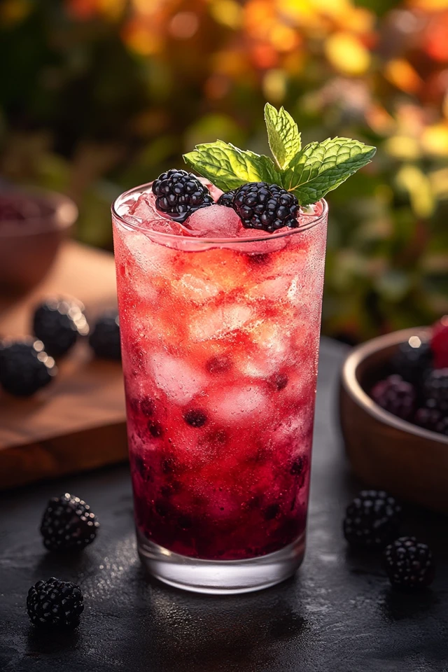 Blackberry Mint Mojito: A Sweet and Refreshing Cocktail