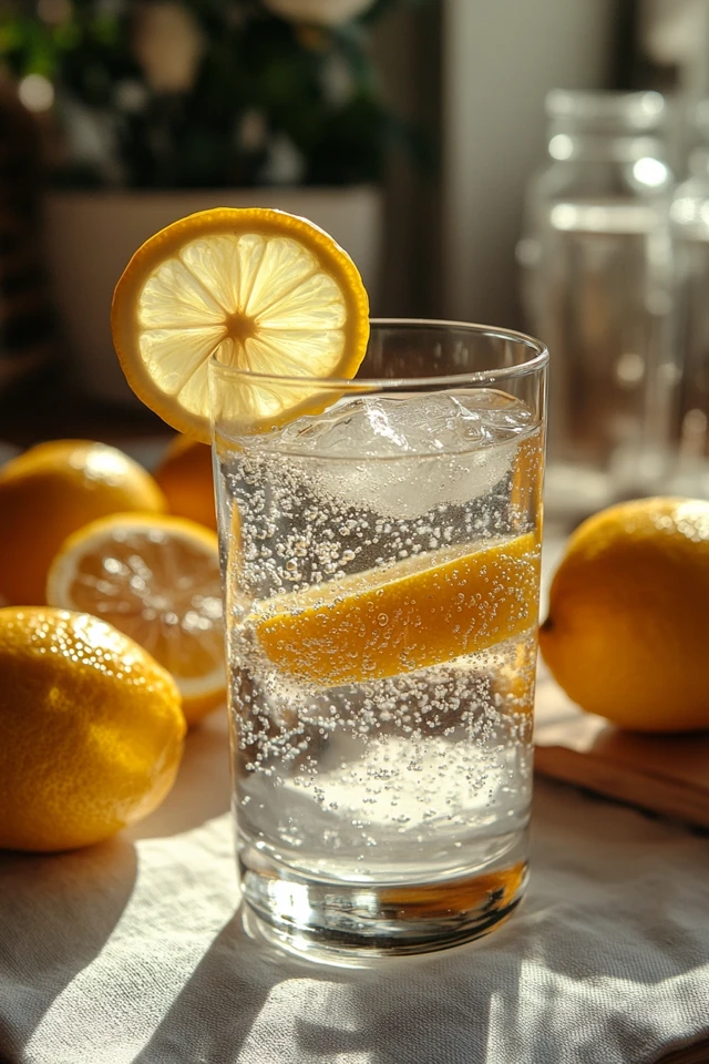 Lemon Vodka Spritzer: A Sweet and Citrusy Vodka Drink