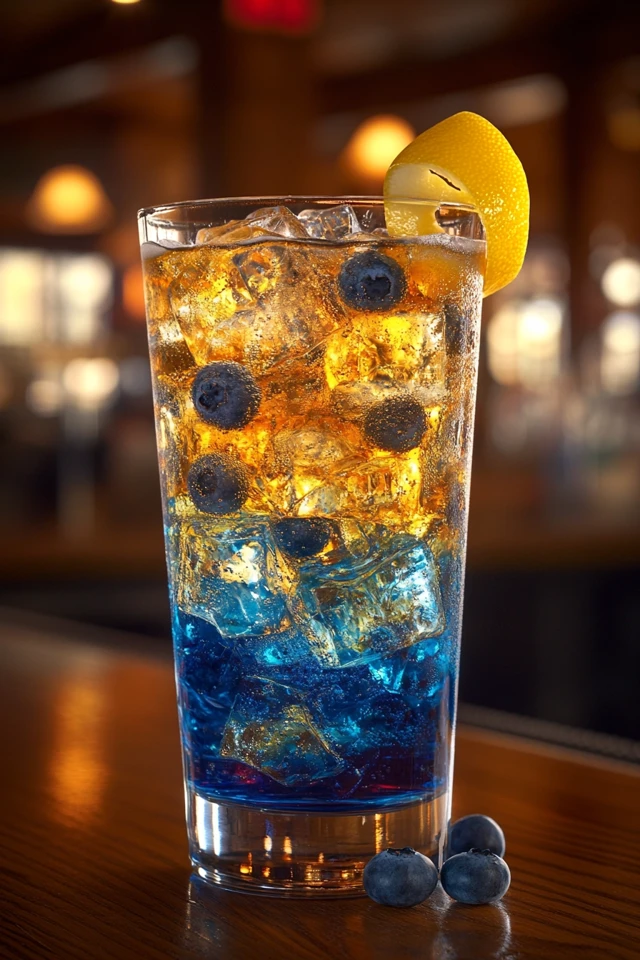 Blueberry Lemon Whiskey Fizz: A Sweet, Tart Whiskey Cocktail