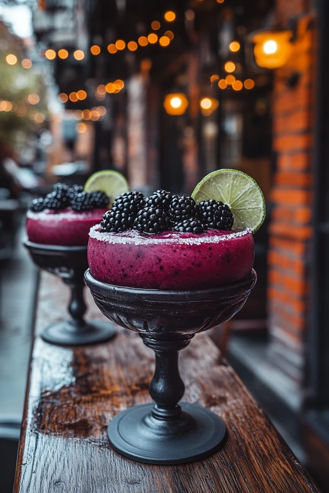 Blackberry Margarita: A Tart, Sweet Tequila Drink
