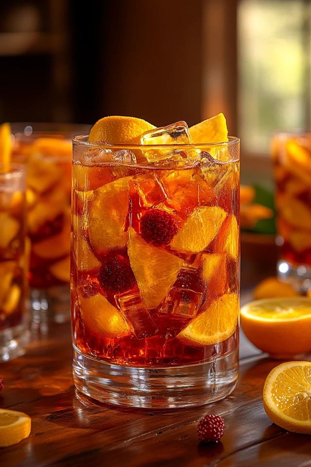 Classic Spiked Punch: A Sweet, Fruity Party Cocktail