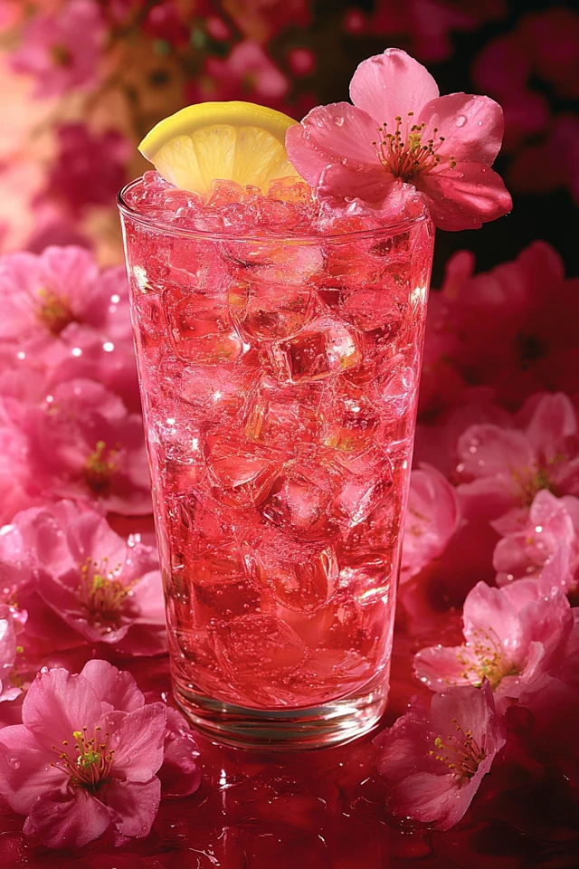 Cherry Blossom Gin Cooler: Delicate and Fragrant