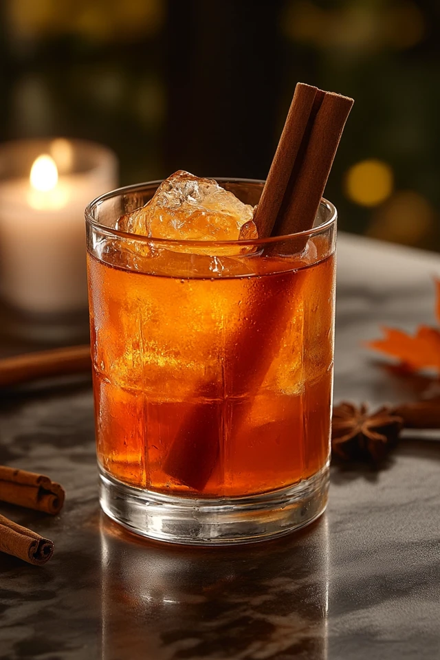 Maple Cinnamon Old Fashioned: A Cozy Classic