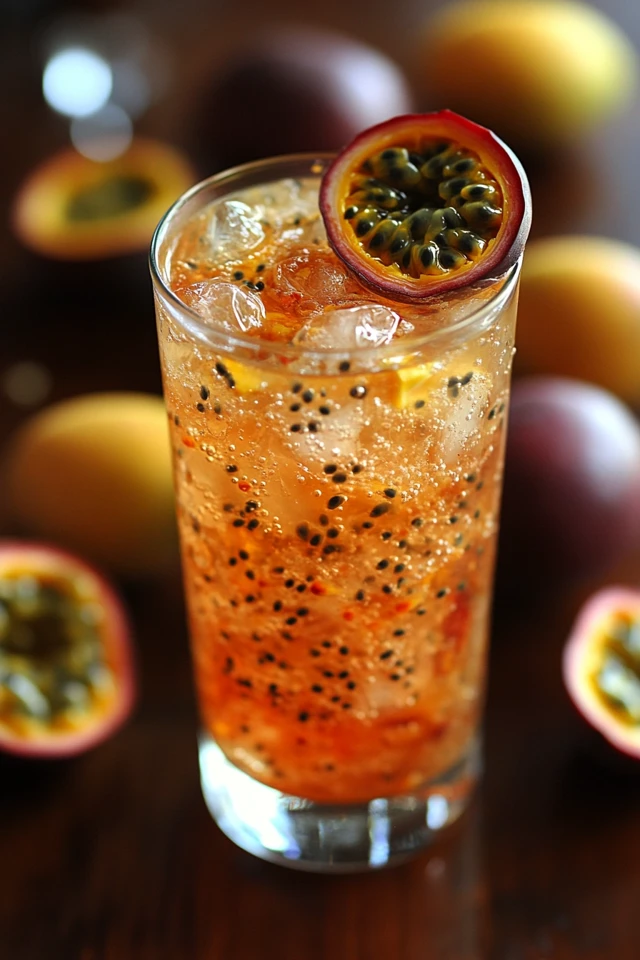Passionfruit Mango Iced Tea: A Tropical Twist