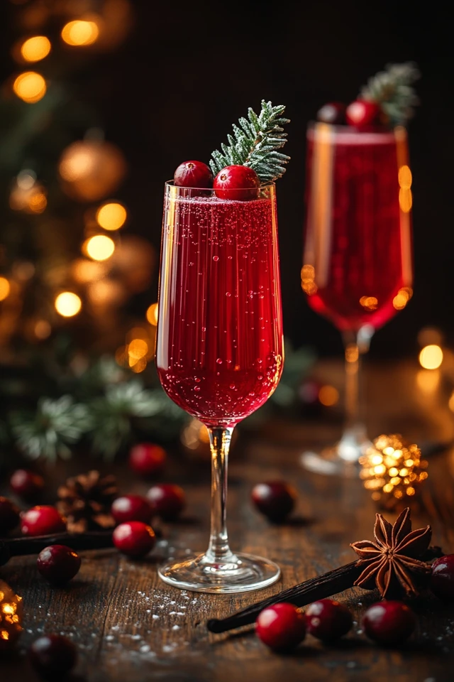 Cranberry Vanilla Cooler: A Sweet Seasonal Sip