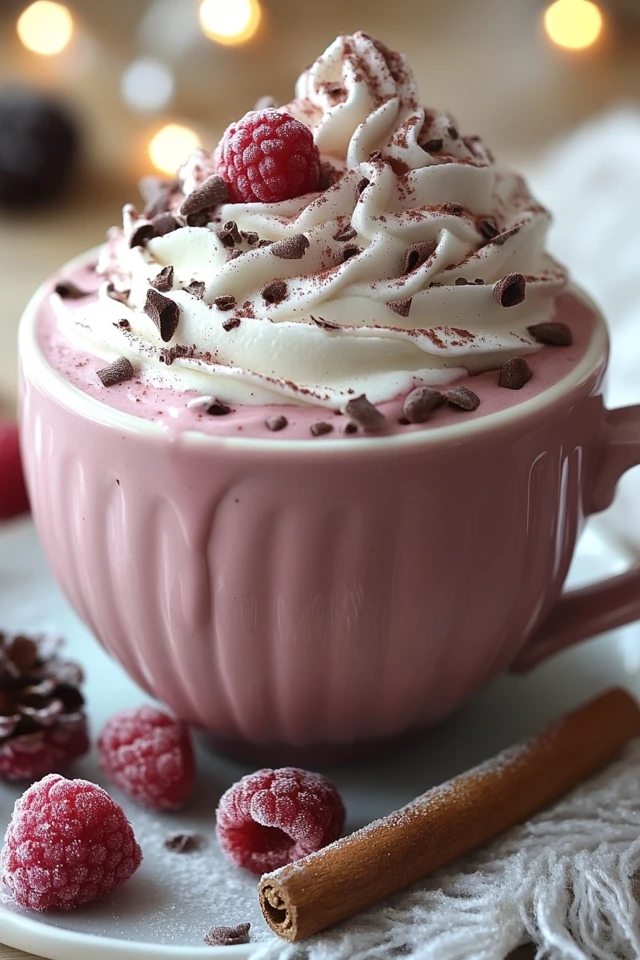 White Chocolate Raspberry Latte: A Sweet Winter Treat