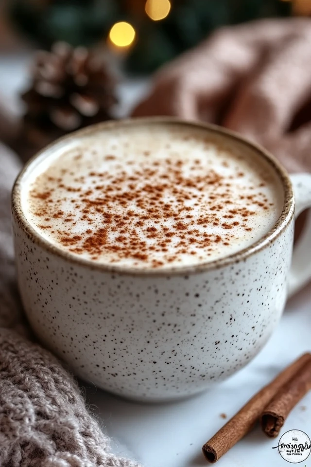 Eggnog Spice Latte: A Creamy, Spicy Holiday Drink