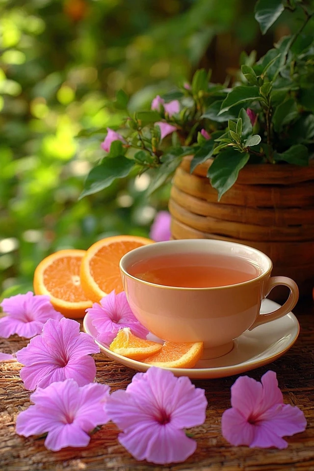 Hibiscus Orange Tea: A Tangy, Fruity Infusion