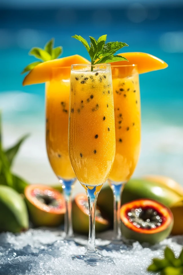 Mango Passion Prosecco Spritz: A Tropical Twist on a Classic