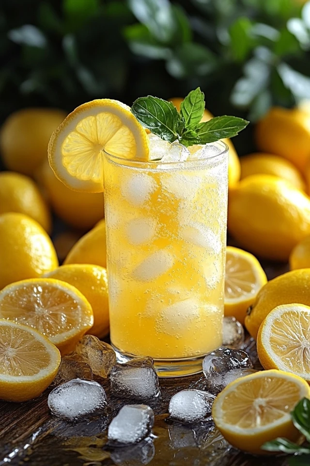 Lemonade Infused Water: A Fresh, Citrusy Drink