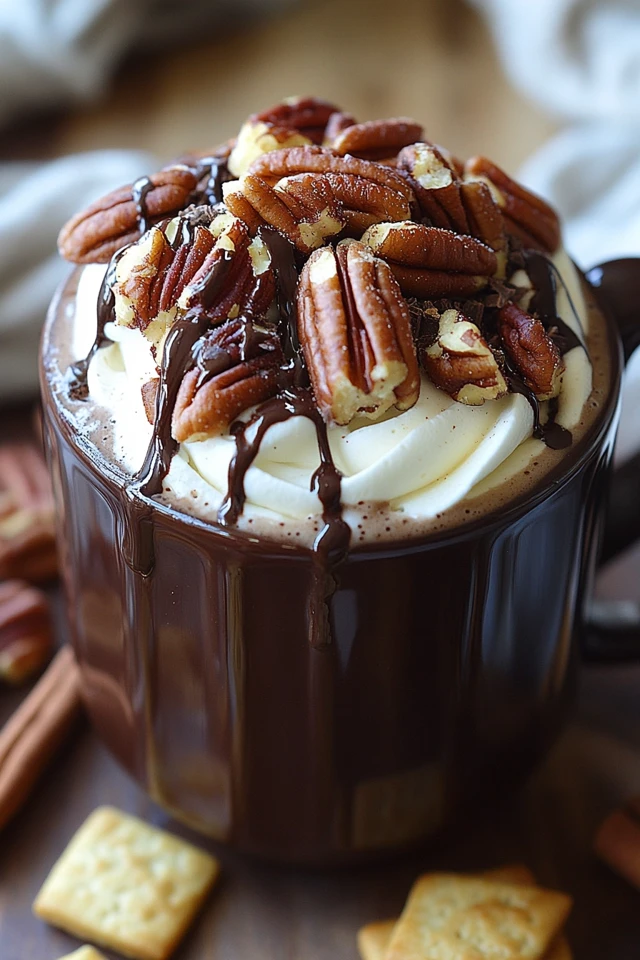 Bourbon Pecan Hot Chocolate: A Rich, Sweet Winter Drink