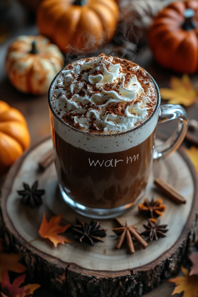 Warm Spiked Pumpkin Milkshake: A Decadent Fall Drink