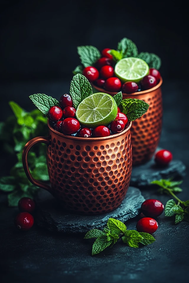 Cranberry Bourbon Mule: A Festive Twist on a Classic