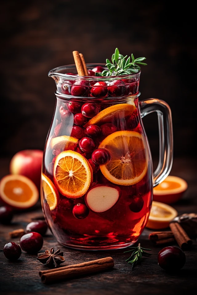Mulled Wine Sangria: A Festive, Fruity Winter Drink