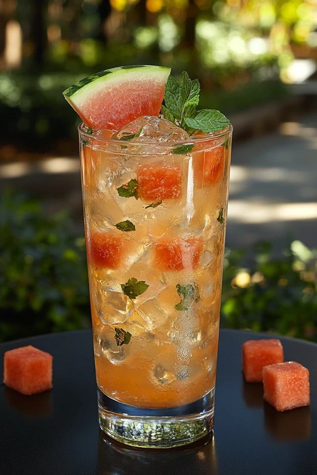 Watermelon Mint Margarita: A Light and Refreshing Treat