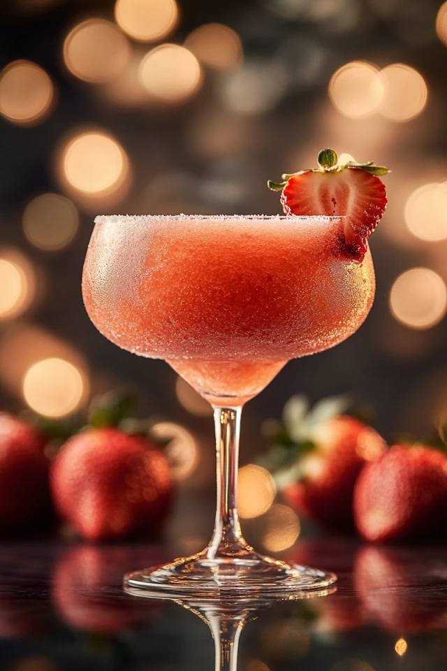 Strawberry Daiquiri Recipe: Sweet, Frozen & Refreshing