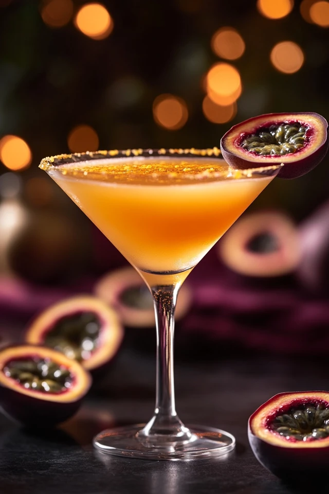 Pornstar Martini Step-by-Step: Passionfruit Perfection in a Glass