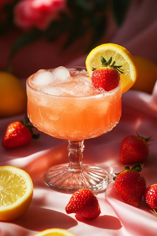 Strawberry Lemonade Cocktail: Refreshing, Fruity & Fun